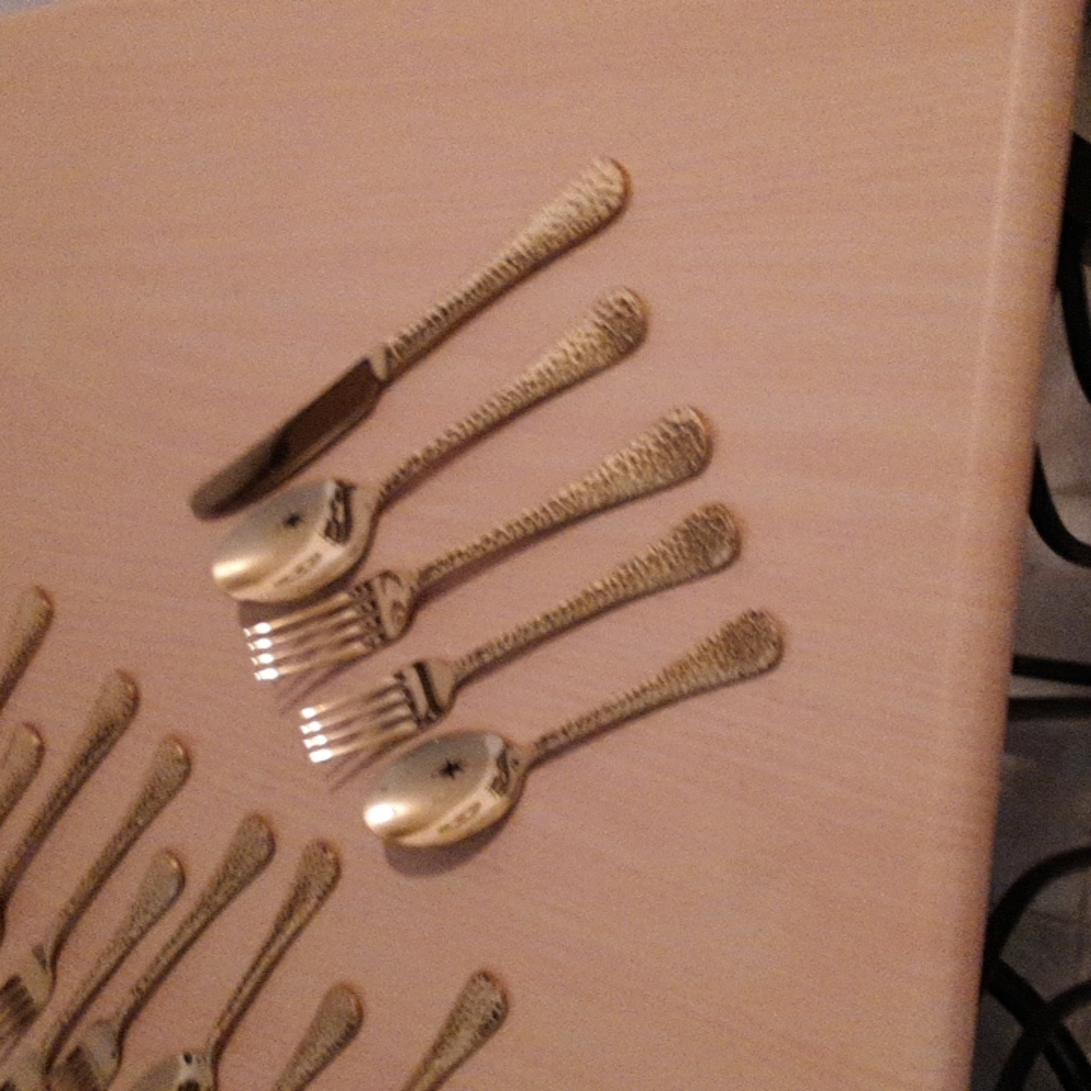 Gold Finish Tableware